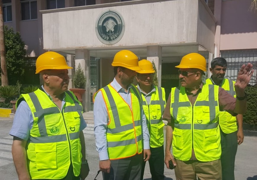 Minister of Industry and Trade inspects the industrial complex affiliated with the Phosphate in Aqaba