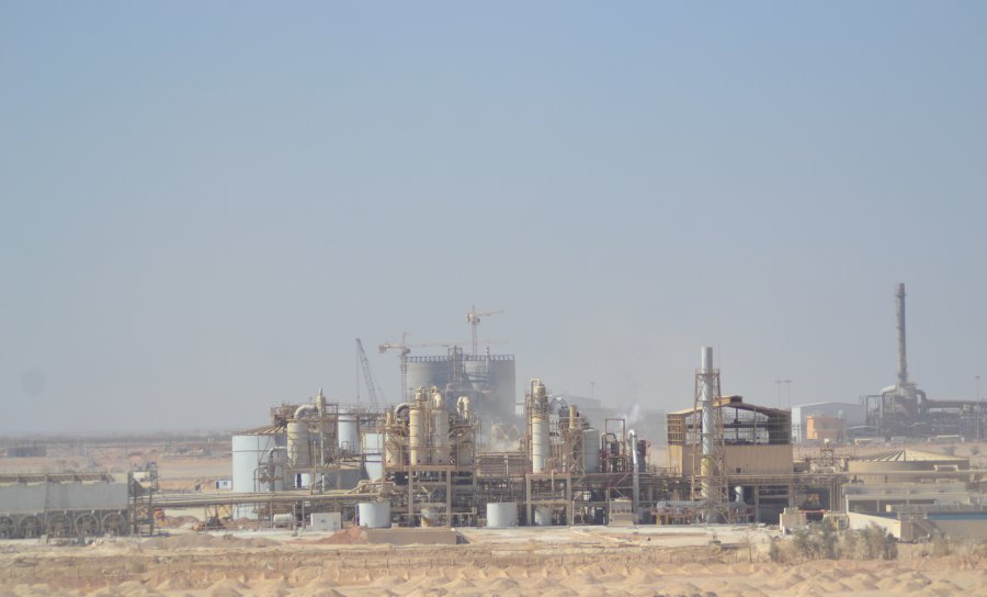 Al-Dhanibat on a field visit to Al-Shidiya mines